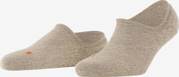 FALKE Füßlinge 'Keep Warm' in Beige: Vorderseite