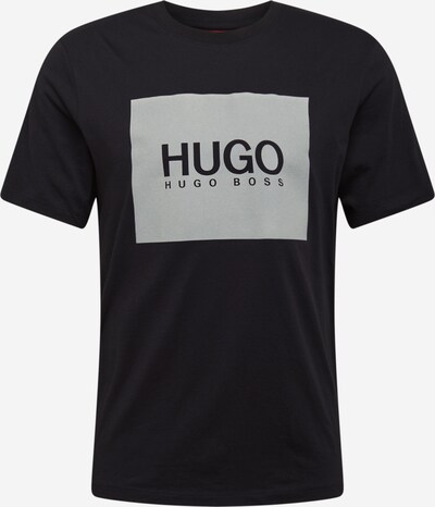 HUGO T-Shirt 'Dolive' en gris / noir, Vue avec produit