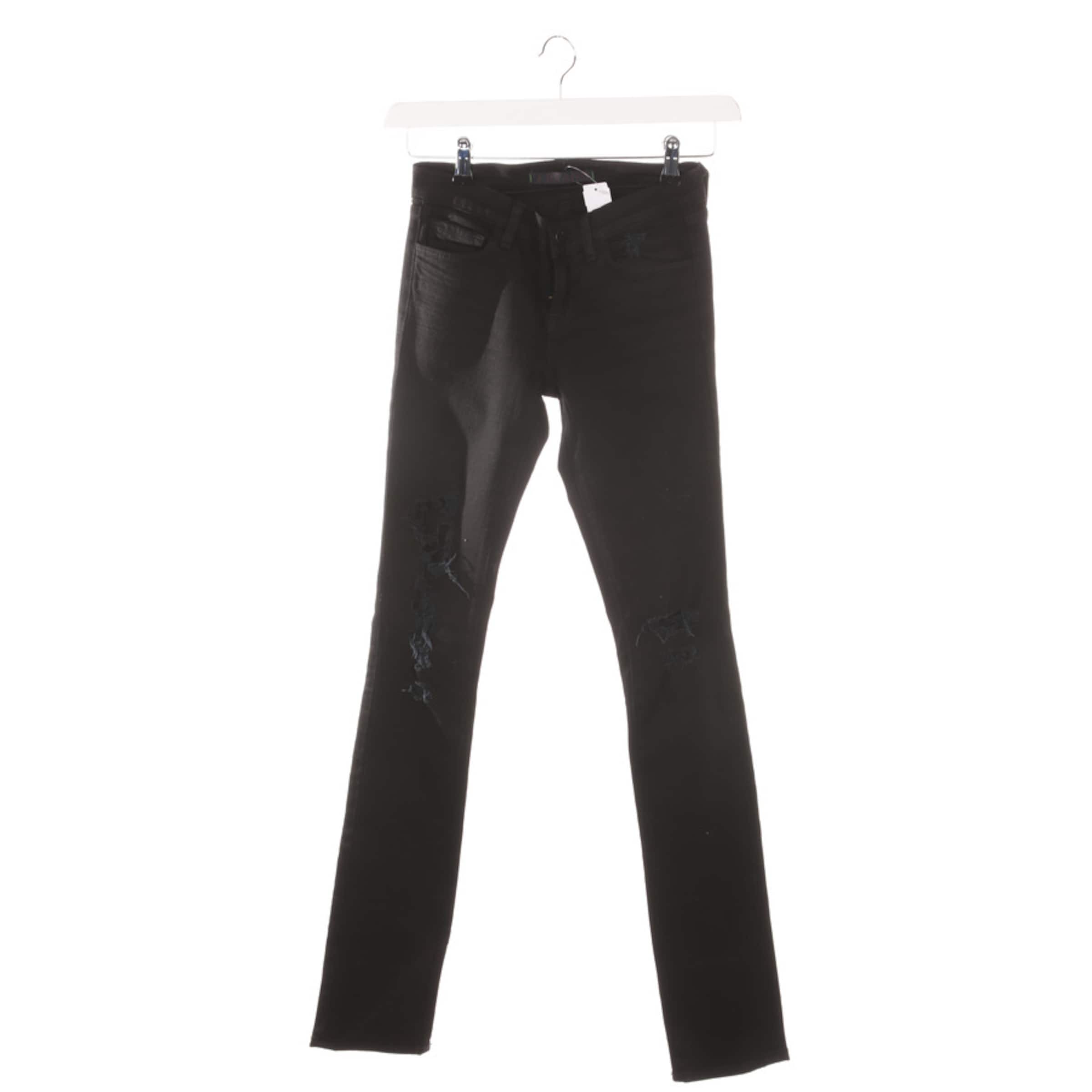 J Brand Jeans 24 in Schwarz: Vorderseite