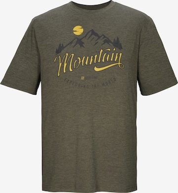 KILLTEC Performance Shirt in Green: front