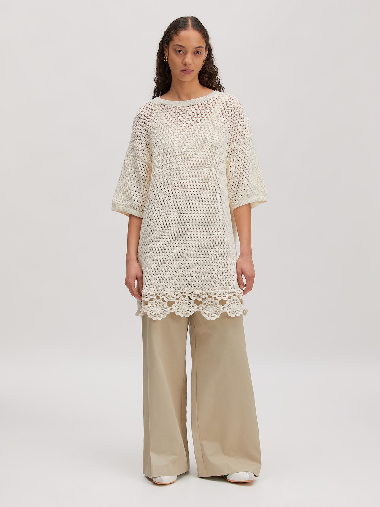 EDITED Nouveautés Robe 'Conor' crème