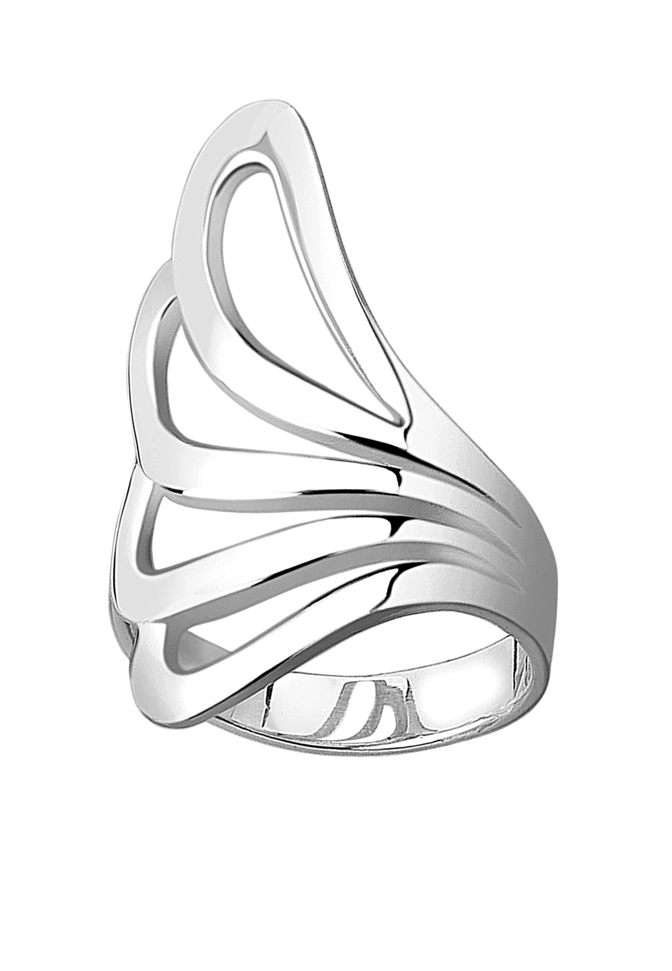 Nenalina Ring 'Wellen' in Silber