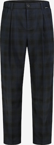 Sublevel Bundfaltenhose in Blau: Vorderseite