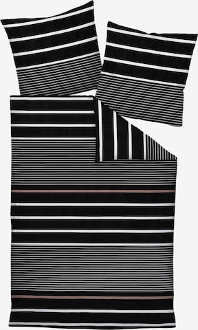 Housse de couette JANINE en noir : devant