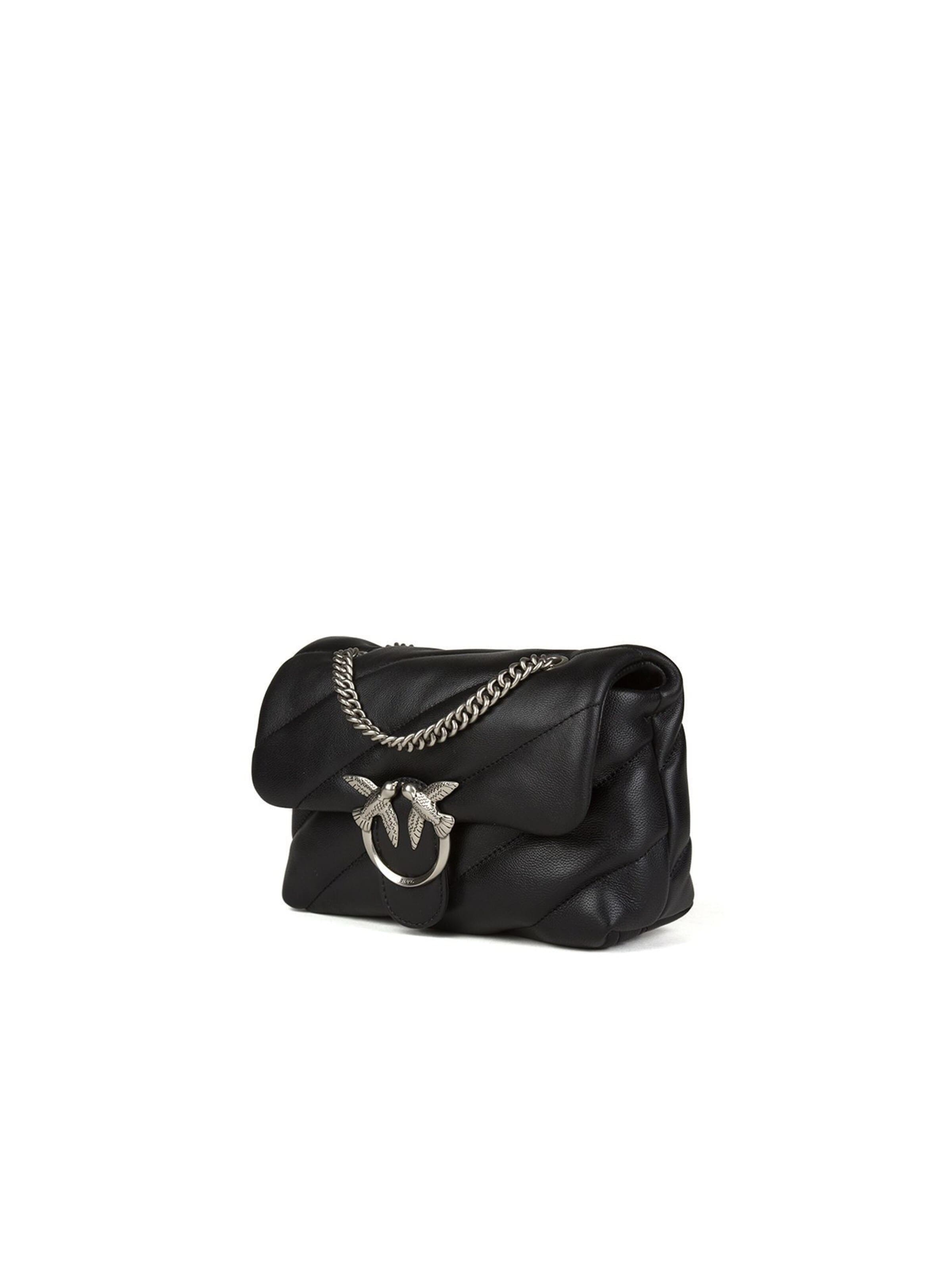 Sac à bandoulière 'Mini Love Puff Crossbody Bag' PINKO en noir