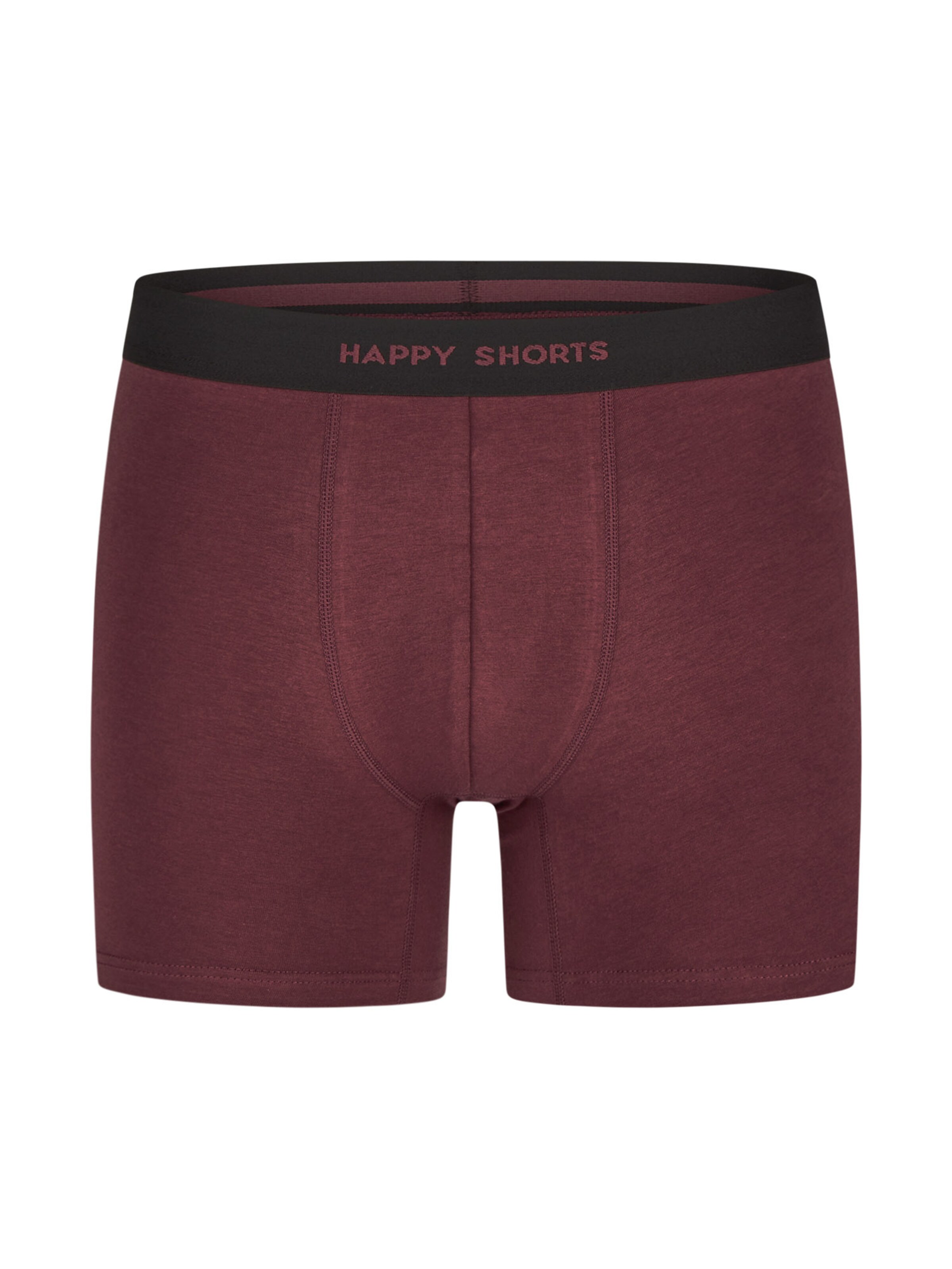 Boxers ' Jersey ' Happy Shorts en rouge