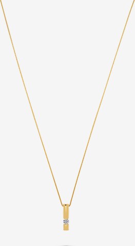 CHRIST Necklace in Gold: front