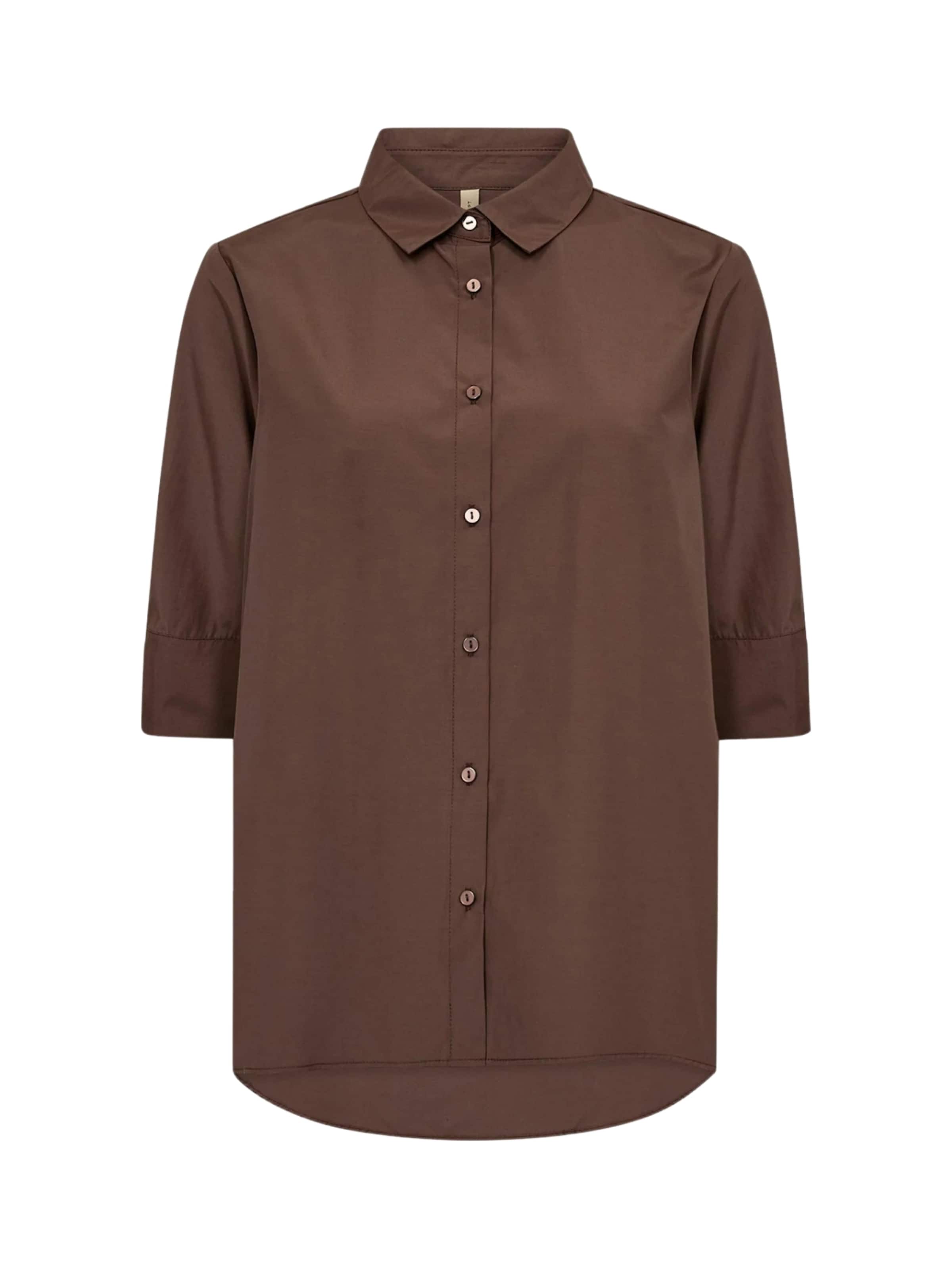 Soyaconcept Shirt in Braun: Vorderseite