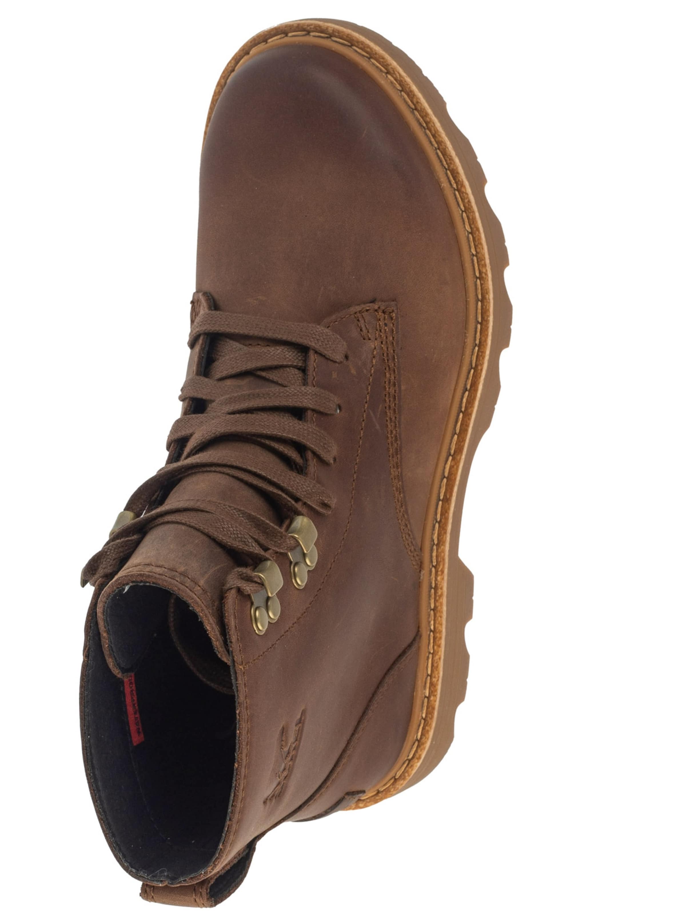 SOREL Lace-up bootie 'Revel' in Brown