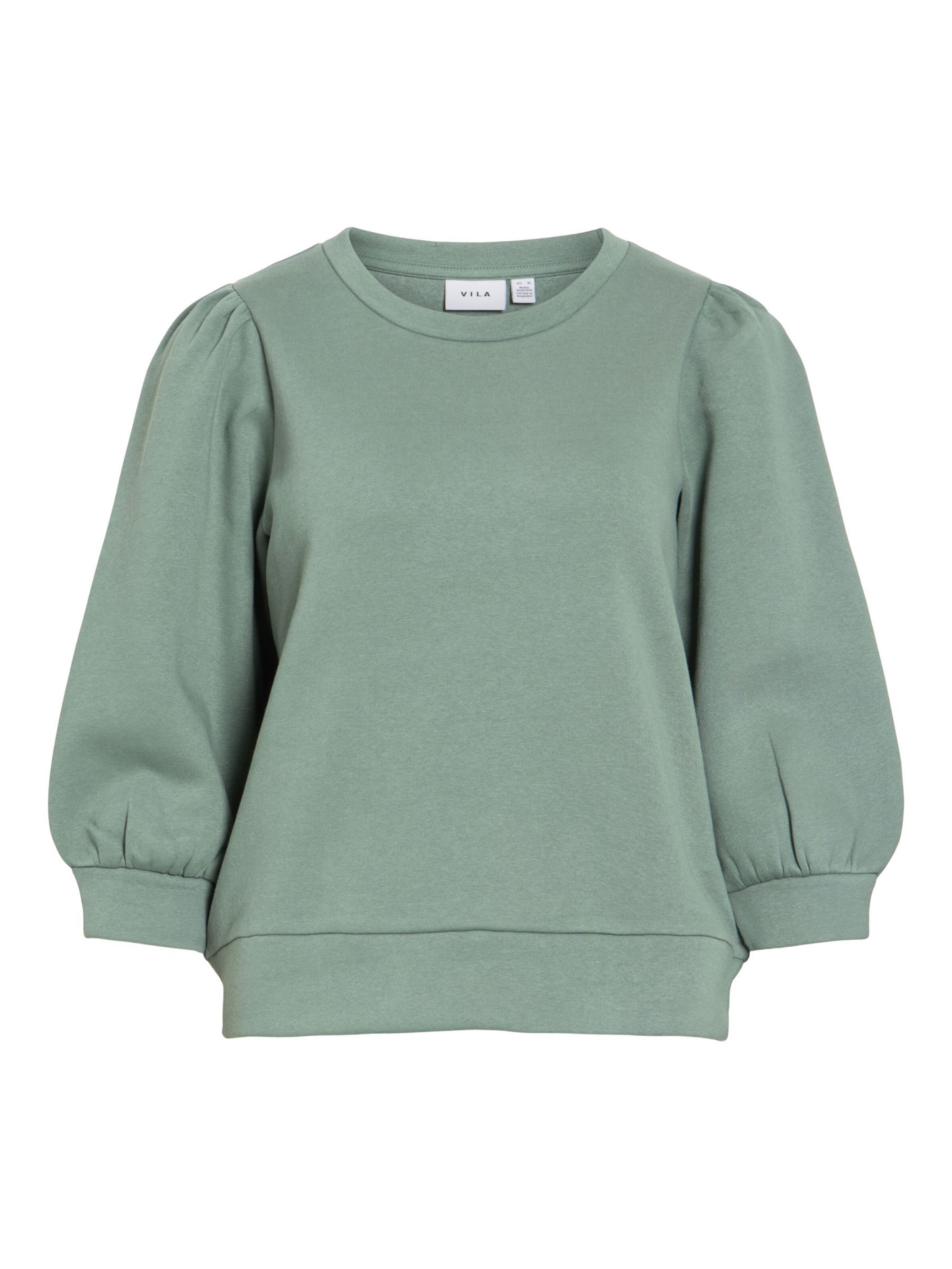 VILA Sweatshirt 'VIVera' in Grün: Vorderseite