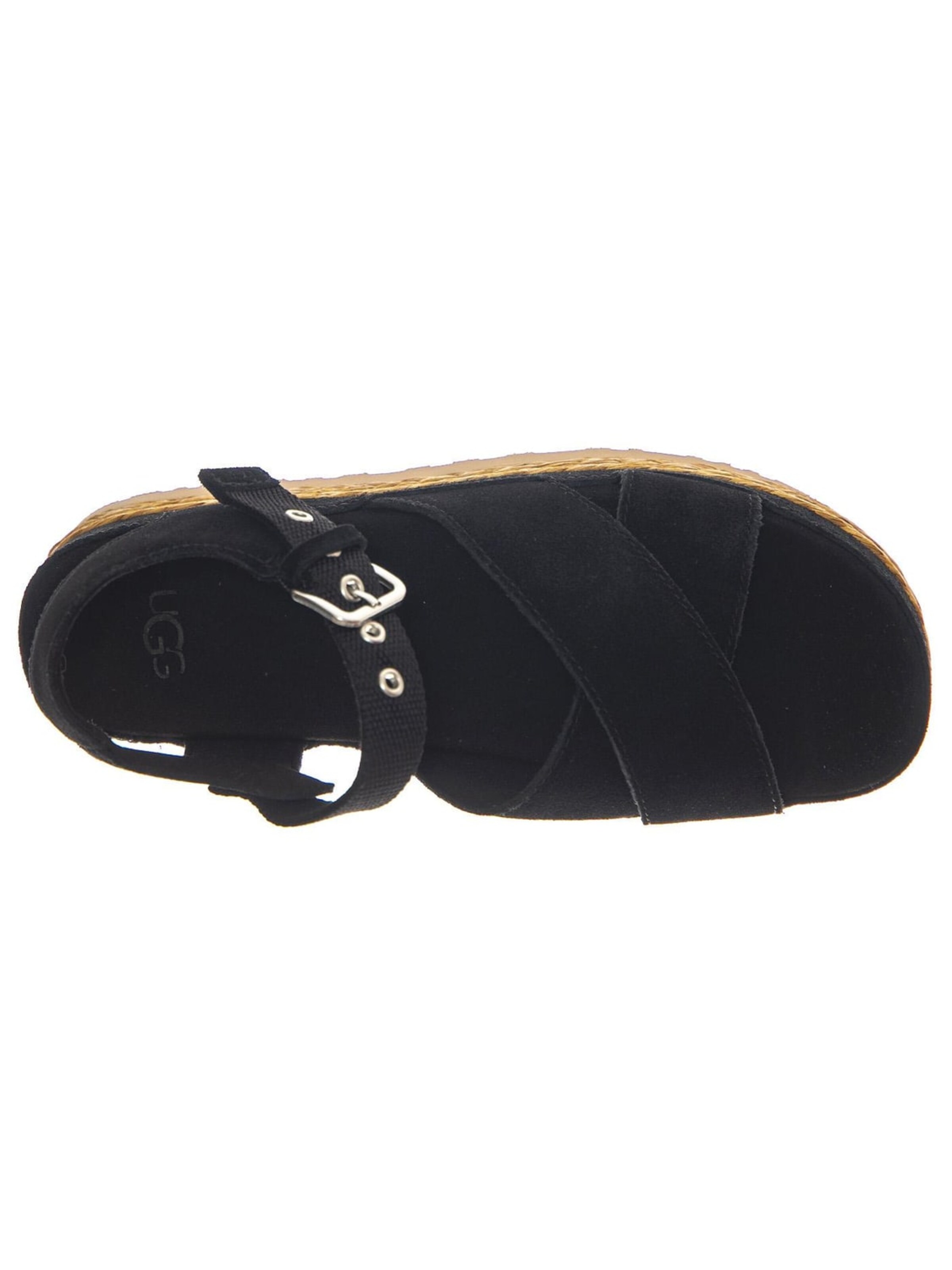 UGG Sandals 'Aubrey Ankle Black' in Black