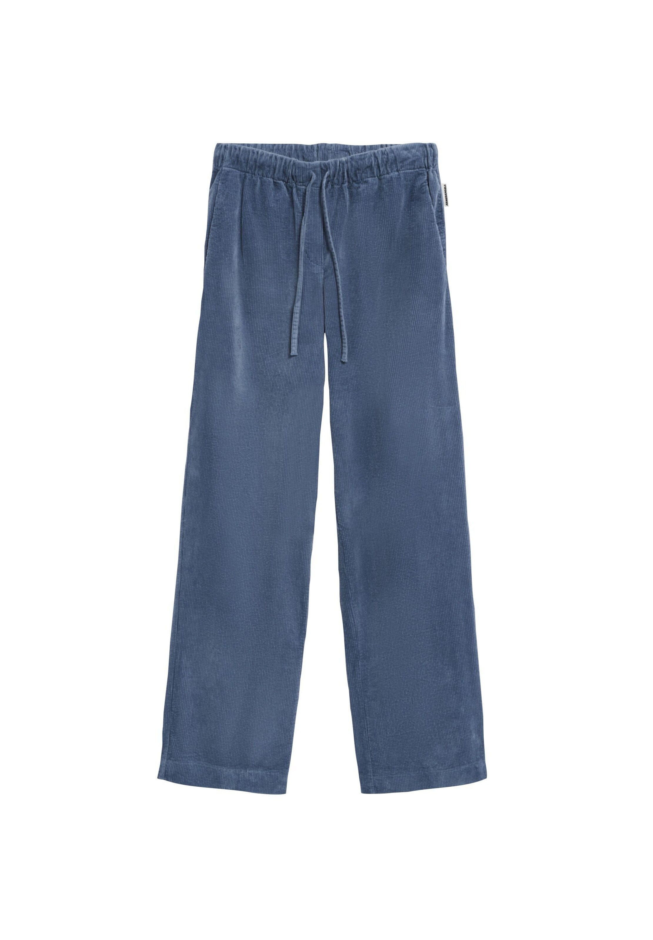 ARMEDANGELS Wide leg Trousers in Blue: front