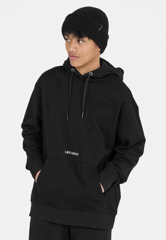 Les'Arcs Sweatshirt 'Roibin' in Black: front
