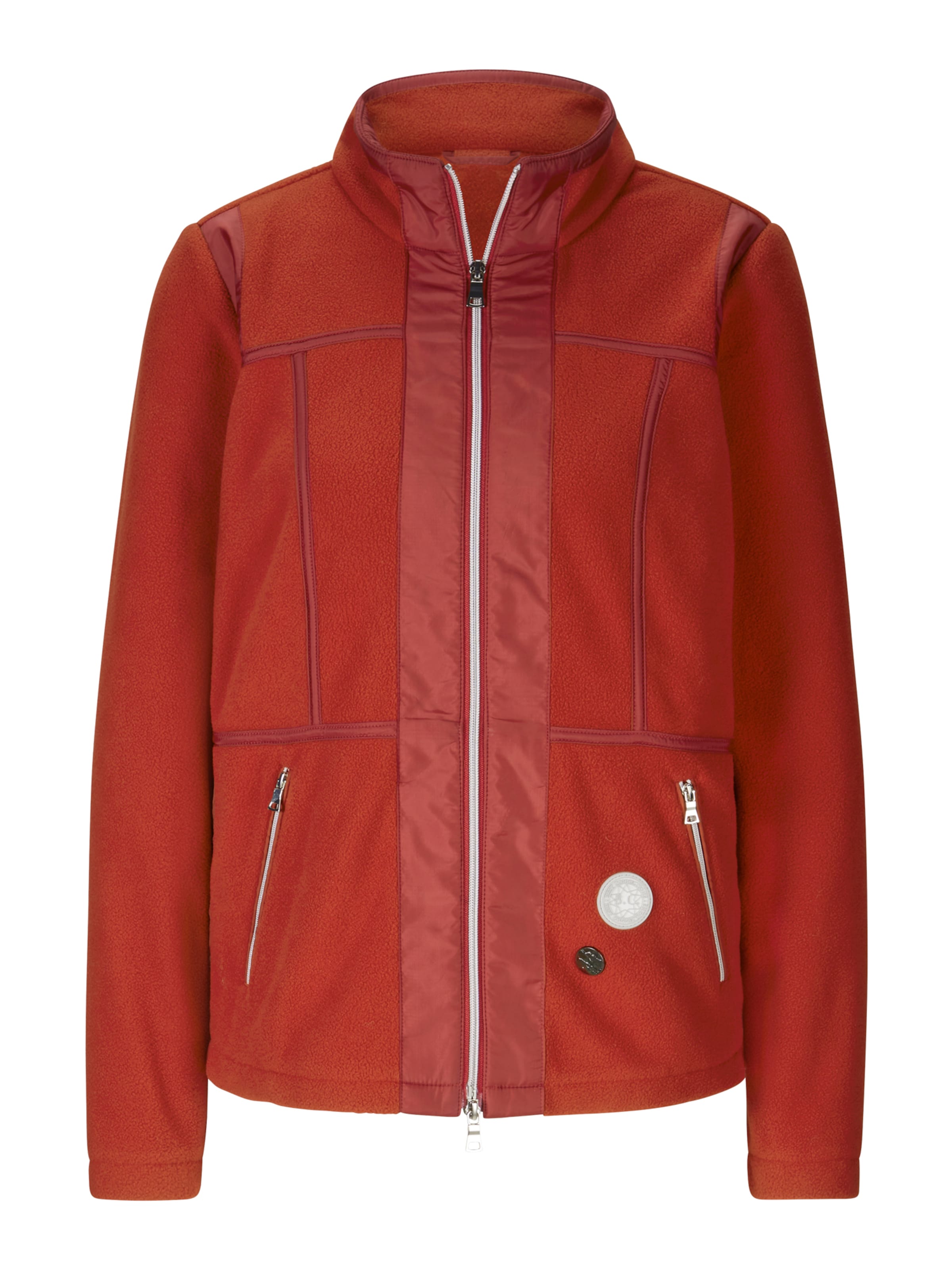 heine Fleecetakki värissä punainen: etupuoli