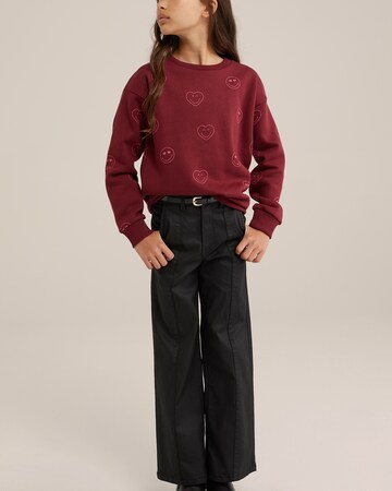 WE Fashion - Pierna ancha Vaquero en negro