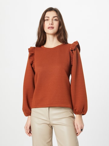 Compania Fantastica Sweatshirt in Braun: predná strana