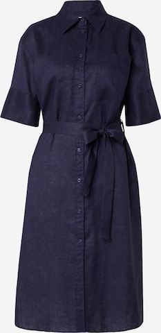 Robe-chemise GANT en bleu : devant