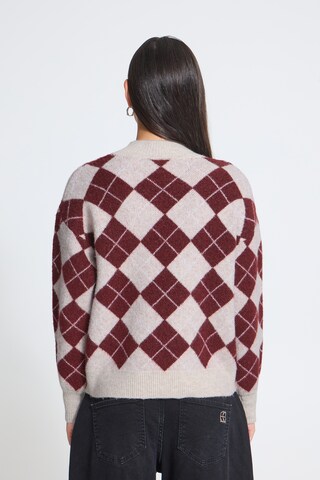 ICHI Pullover 'IHEDEEN' in Beige