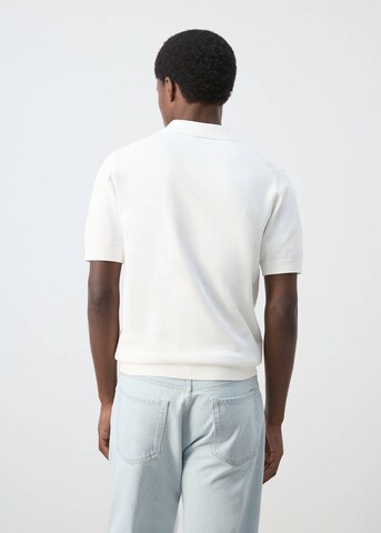 MANGO MAN Sweater 'Canario' in White