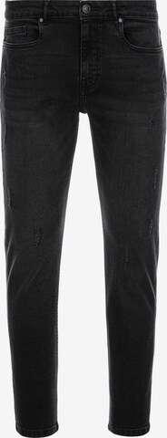Ombre Regular Jeans 'PADP-0102' in Black: front