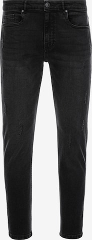Ombre Jeans 'PADP-0102' in Zwart: voorkant