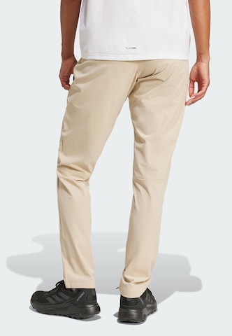 Regular Pantalon outdoor 'Essentials' ADIDAS TERREX en beige