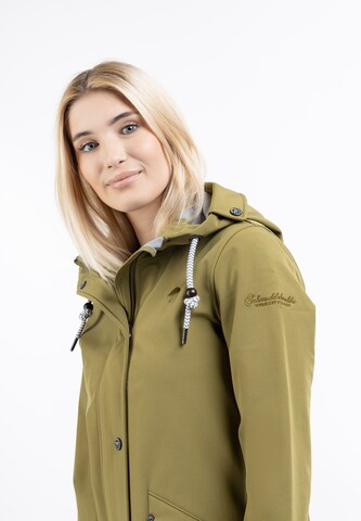 Schmuddelwedda Weatherproof jacket in Green