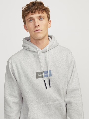 JACK & JONES Sweatshirt 'BRONX' in Weiß