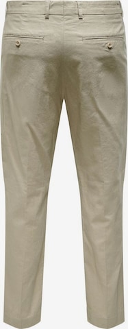 Regular Pantalon Only & Sons en marron