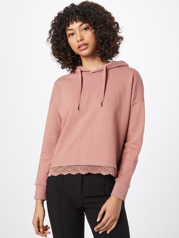 Sweat-shirt 'Charleen' ABOUT YOU en rose : devant