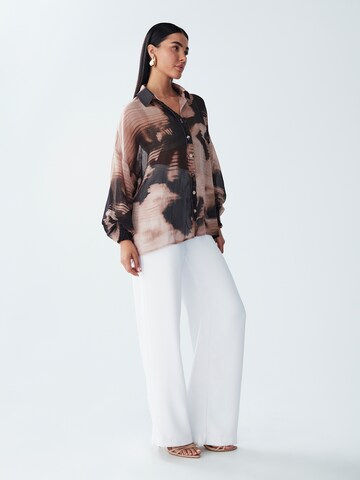 BWLDR Blouse 'NADIA' in Bruin