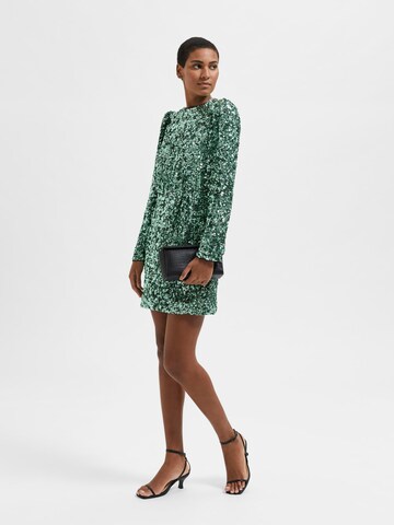 SELECTED FEMME Dress 'Colyn' in Green