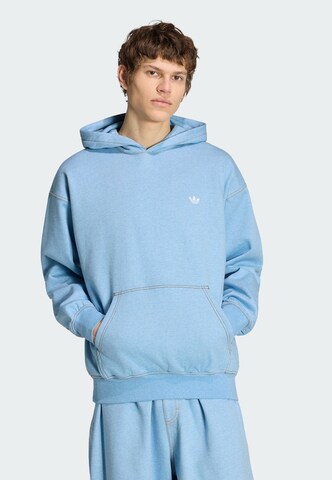 ADIDAS ORIGINALS Mikina 'Trefoil Essentials' – modrá: přední strana