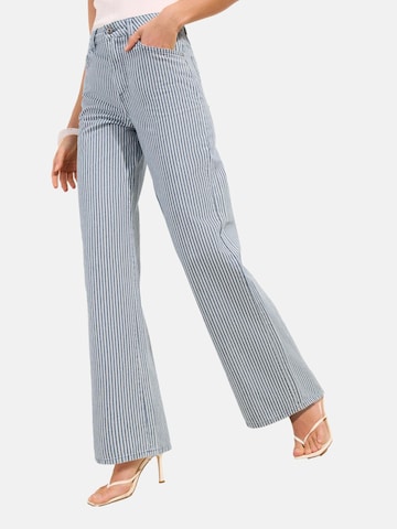 Wide leg Jeans di Friends Like These in blu: frontale