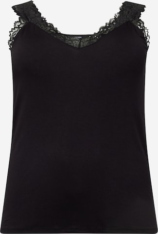Top 'VMCRosa' di Vero Moda Curve in nero: frontale
