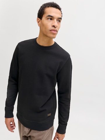 JACK & JONES Sweatshirt in Zwart: voorkant