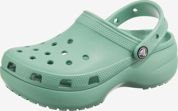 Crocs Dreváky 'Classic' - Zelená: predná strana