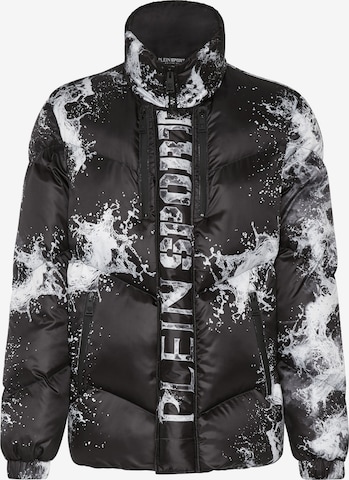 Plein Sport Between-season jacket 'Splash Extreme' in Black: front