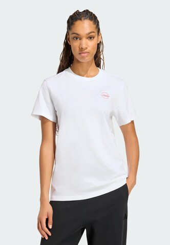 T-shirt fonctionnel 'Travel' ADIDAS SPORTSWEAR en blanc