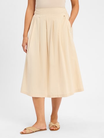 Jupe FYNCH-HATTON en beige : devant