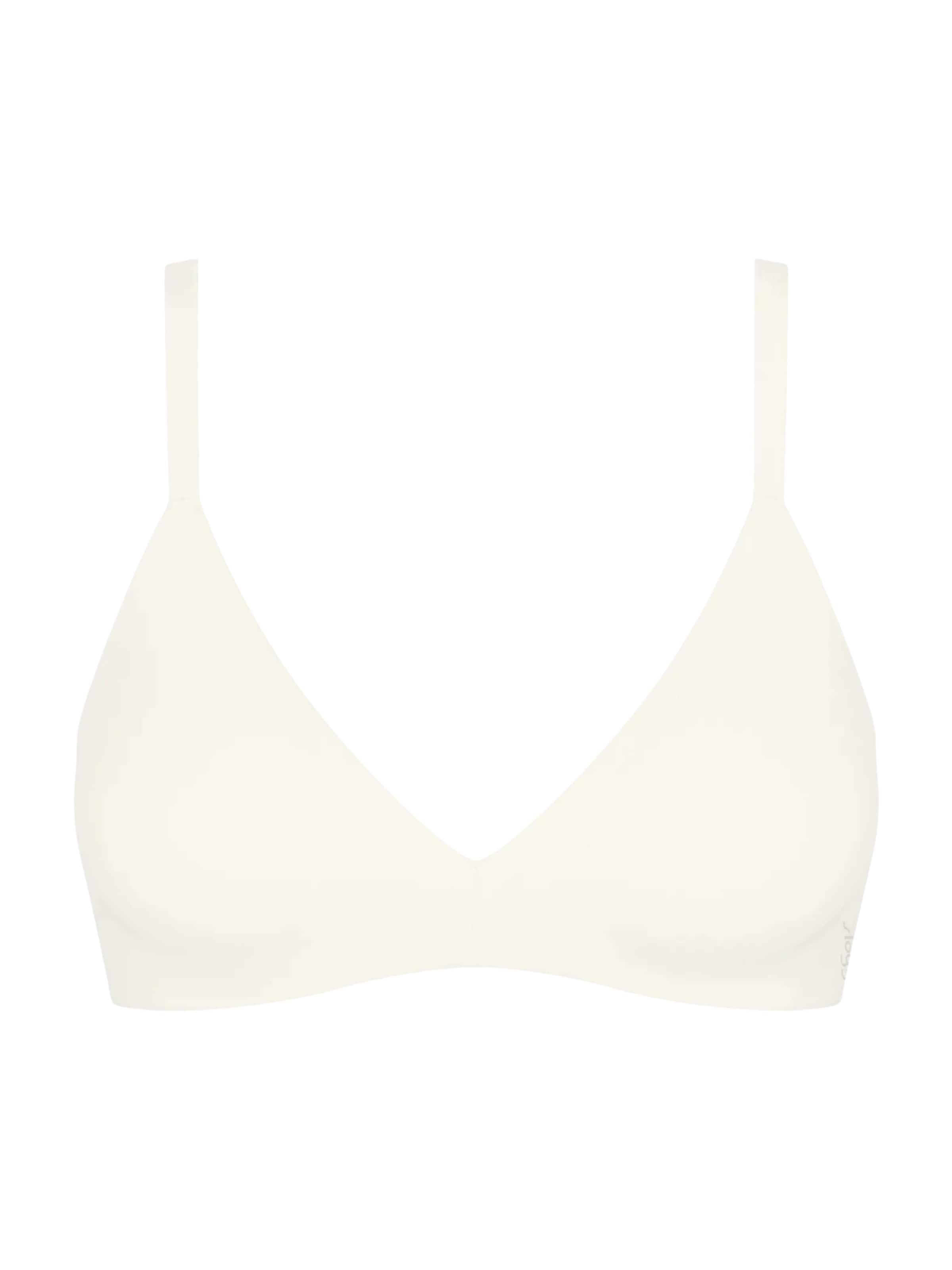SLOGGI Bra ' Blue ZERO Feel Pure THE UP ' in White: front