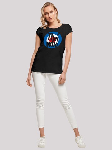 T-shirt 'The Who Target' F4NT4STIC en noir