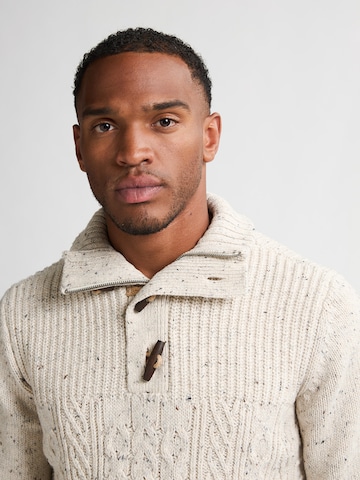 Pull-over Petrol Industries en beige