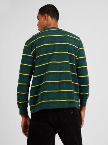 LEVI'S ® Sweatshirt 'Sherpa Crewneck Sweatshirt' in Groen