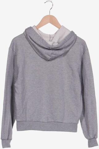 NA-KD Sweatshirt & Zip-Up Hoodie in S in Grey