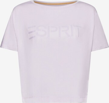 T-shirt ESPRIT en violet : devant