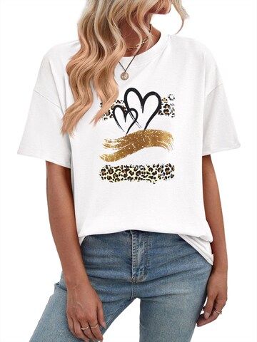 GORHEY Shirt in Wit: voorkant