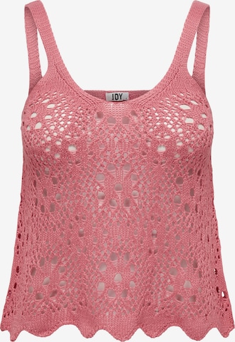 JDY Knitted top 'Natascha' in Pink: front