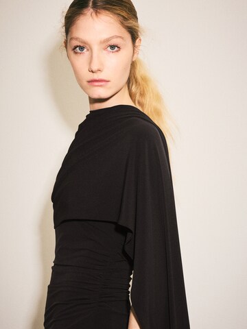 MANGO Festkjole i brun