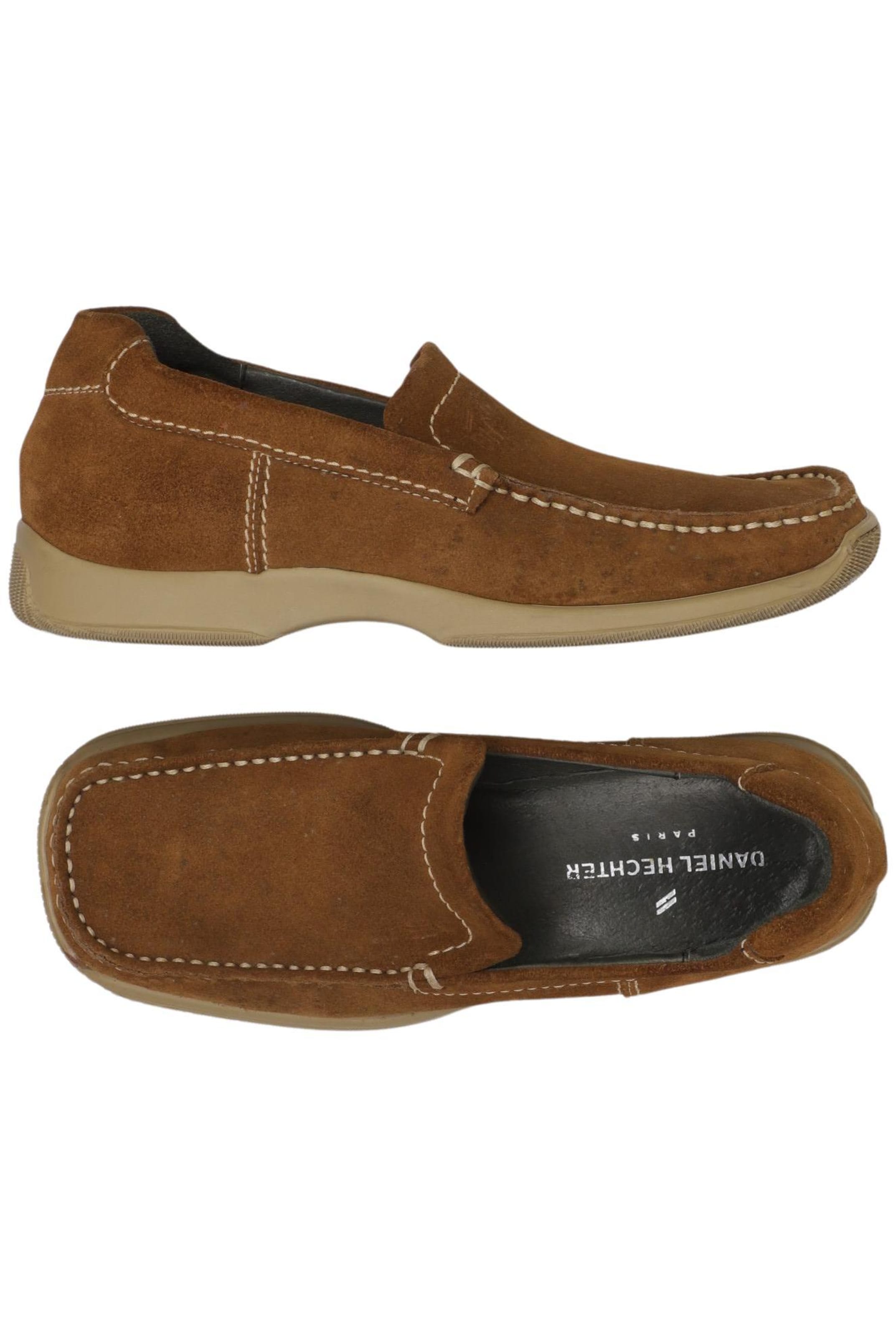 HECHTER PARIS Flats & Loafers in 40 in Brown: front